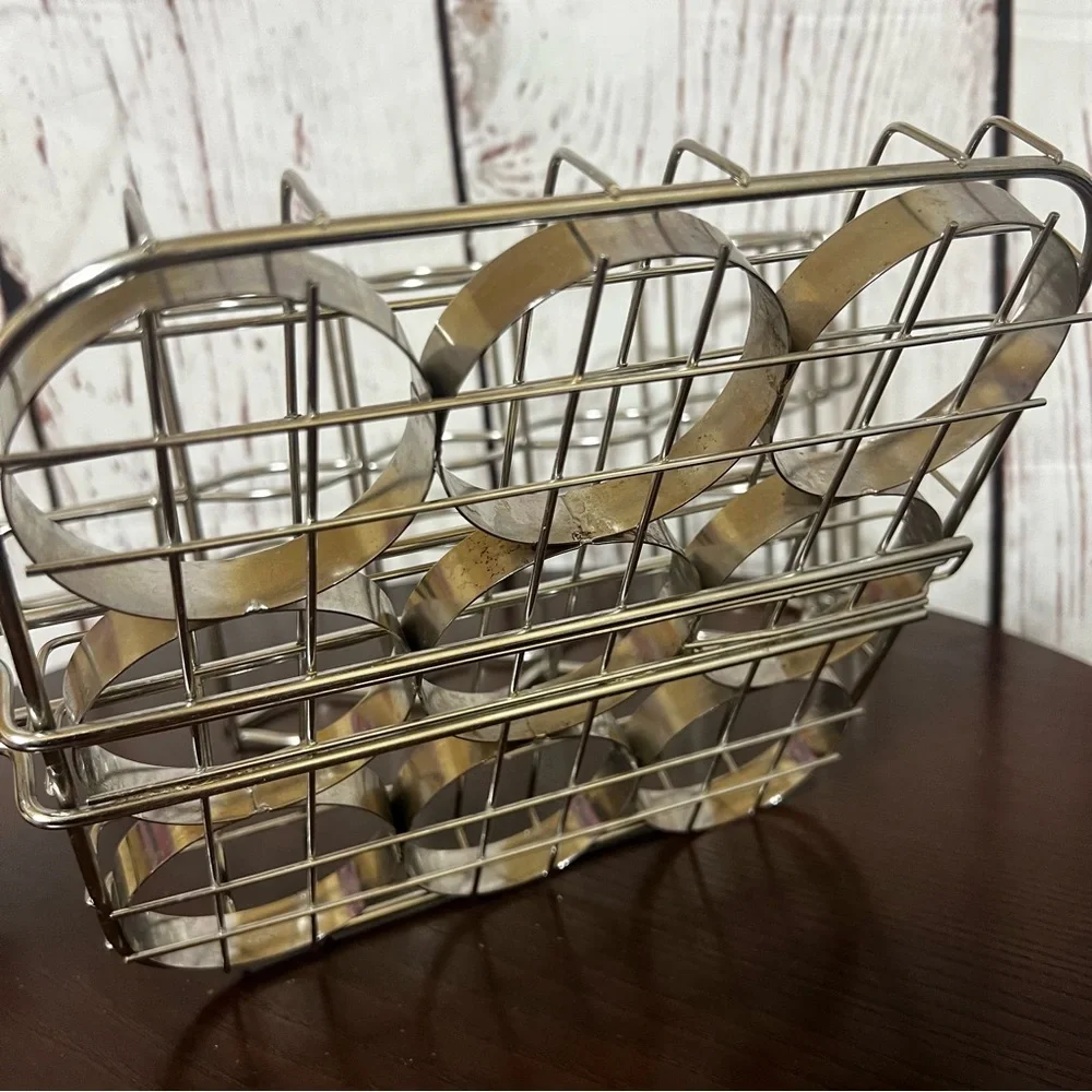 Sur La Table Stainless Steel BBQ Grill Baskets 9 burger sliders 4 corn on a cob